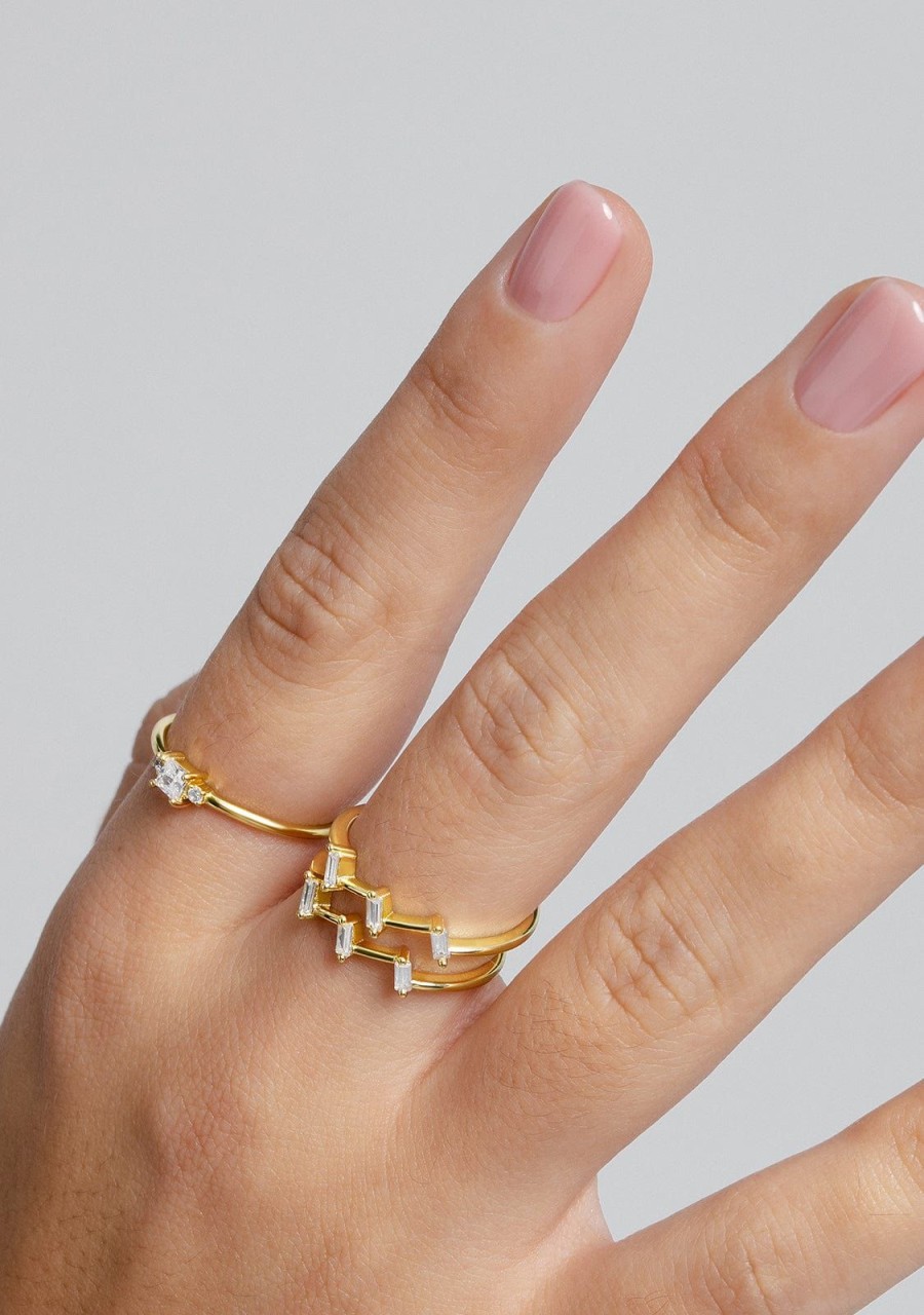 Damen KALK Ringe | Yara Ring Gold