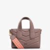 Damen KALK Crossbody-Taschen | Framed Bag Taupe Kalk