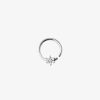 Damen KALK Ear Piercings | Ear Hoop Piercing Star Silver