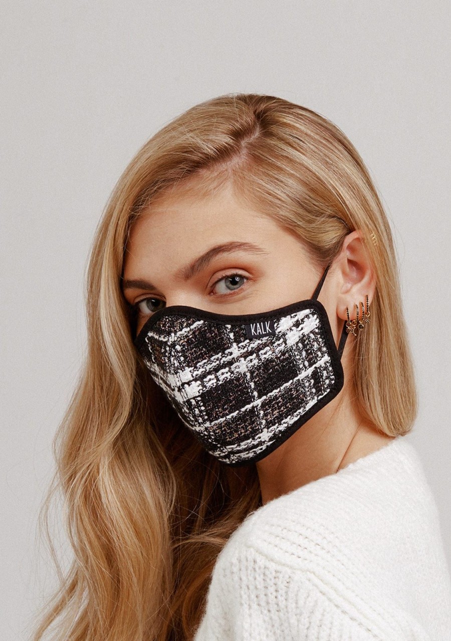 Damen KALK Masken | Kalk Maske Tweed Gold