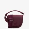 Damen KALK Crossbody-Taschen | Double Bag Burgundy Kalk