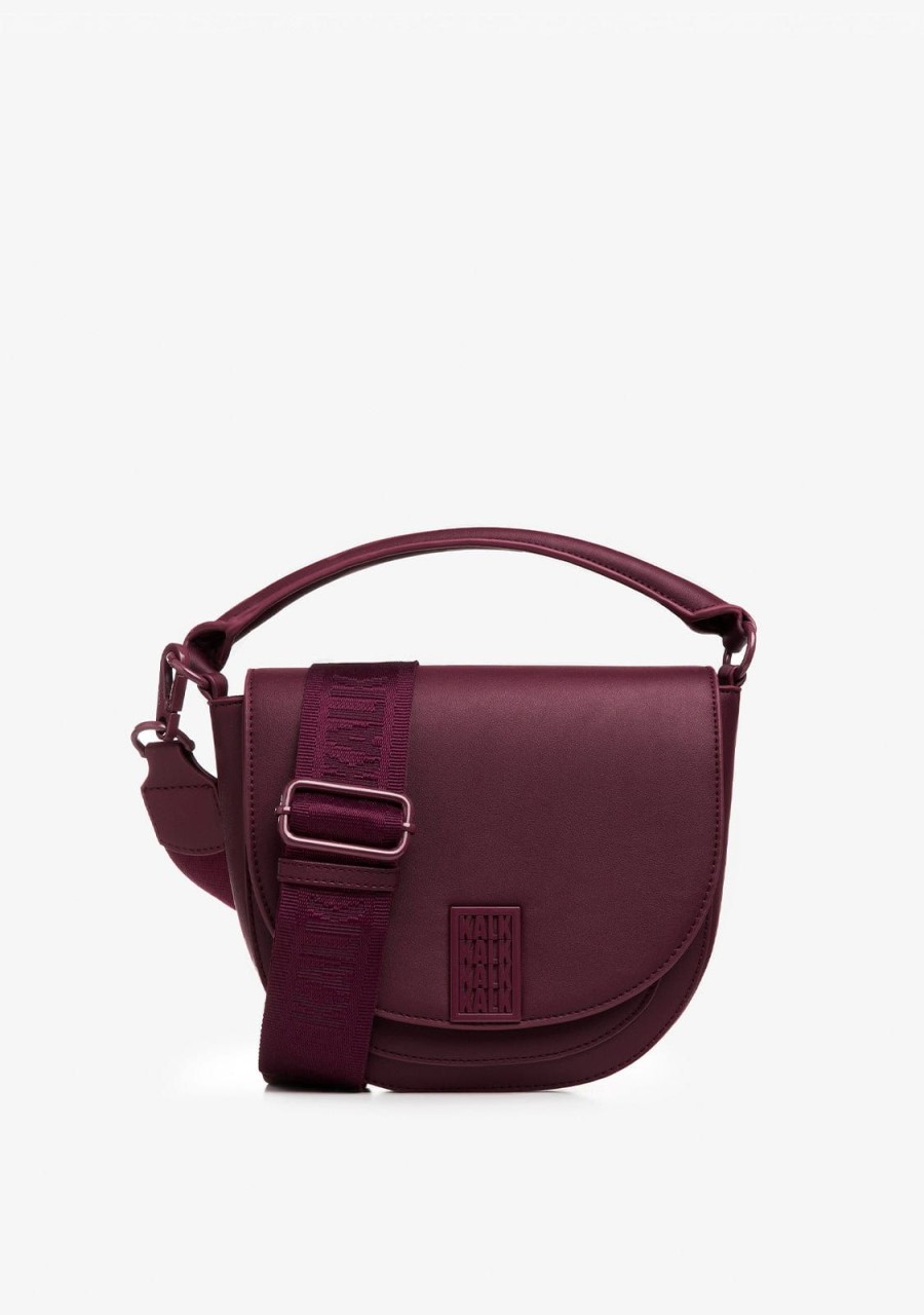 Damen KALK Crossbody-Taschen | Double Bag Burgundy Kalk