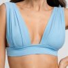 Damen KALK Swimwear | Hanan Top Light Blue