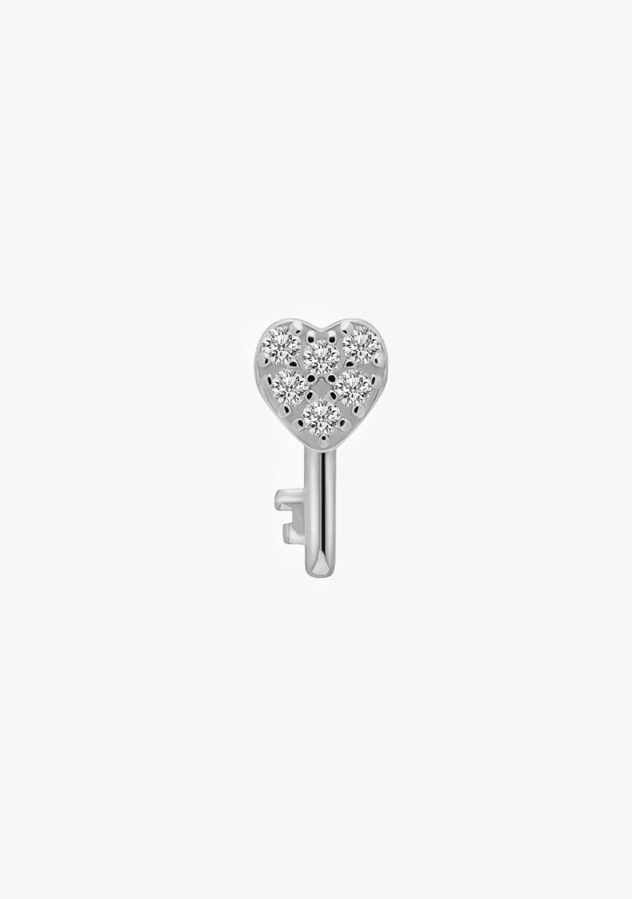 Damen KALK Ear Piercings | Keylove Piercing Silver