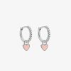 Damen KALK Ohrringe | Addict To Candy Hoop Earrings Silver