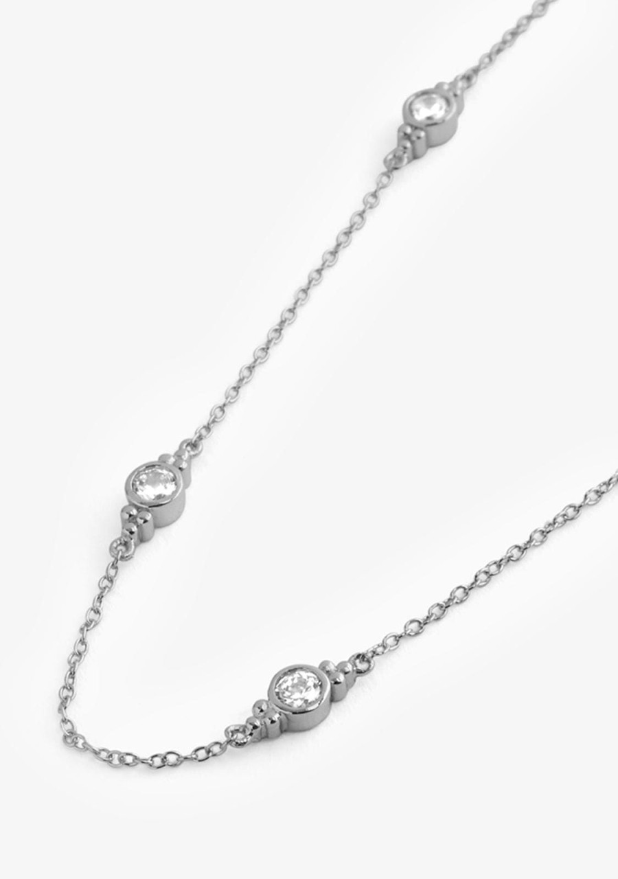 Damen KALK Halsketten | Necklace Roma Silver