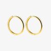 Damen KALK Ohrringe | Basic 22 Hoop Earrings Gold