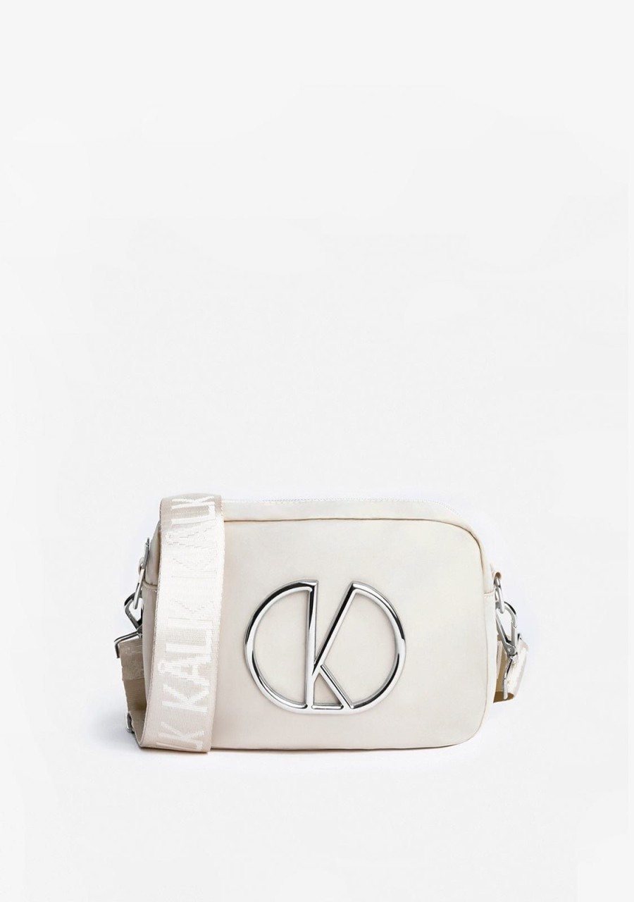 Damen KALK Crossbody-Taschen | Shoulder Bag Off-White Kalk