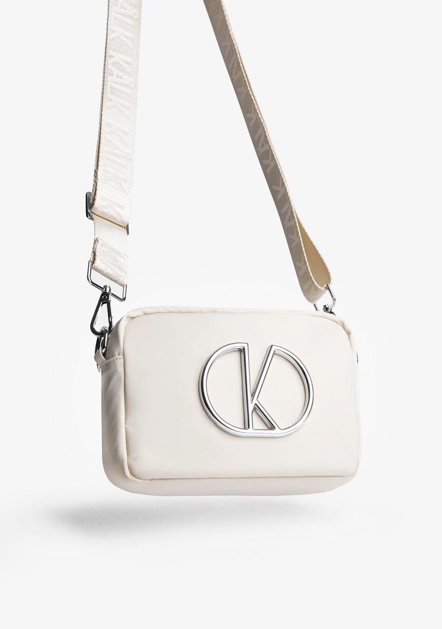 Damen KALK Crossbody-Taschen | Shoulder Bag Off-White Kalk