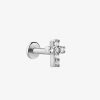 Damen KALK Ear Piercings | Ohrpiercing Kreuz Silber