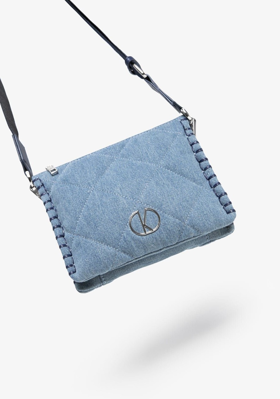 Damen KALK Crossbody-Taschen | Entspannte Tasche Denim Kalk