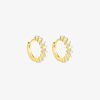 Damen KALK Ohrringe | Amalfi Pure Hoop Earrings Gold