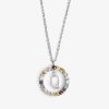 Damen KALK Halsketten | Necklace Iniziale Letter Q Silver