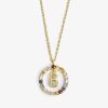 Damen KALK Halsketten | Necklace Iniziale Letter B Gold