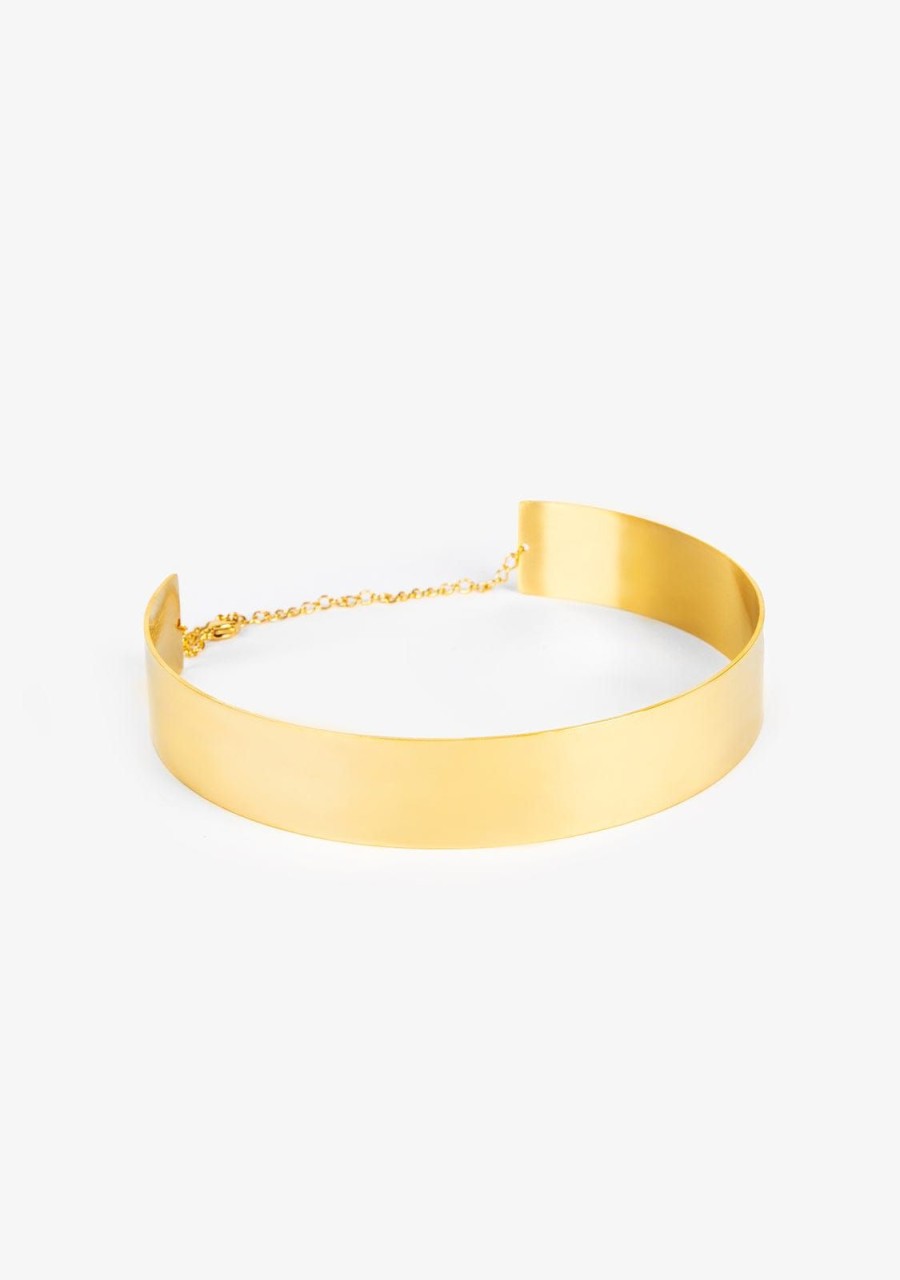 Damen KALK Halsketten | Choker Gold Faraonic