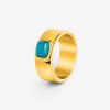 Damen KALK Ringe | Calcedonia Ring Gold