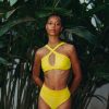 Damen KALK Swimwear | Set Fiona Top Yellow + Manami Bottom Yellow