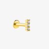 Damen KALK Ear Piercings | Ear Piercing Stick Gold