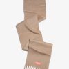 Damen KALK Mutzen, Schals Und Handschuhe | Scarf First Beige Kalk