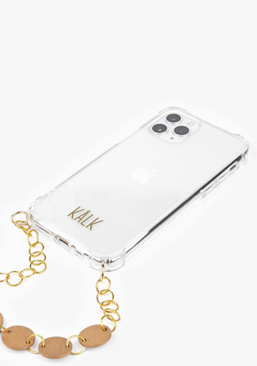 Damen KALK Iphone Hullen | Golden Wood Iphone Tasche