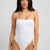 Damen KALK Swimwear | Ayame One-Piece White