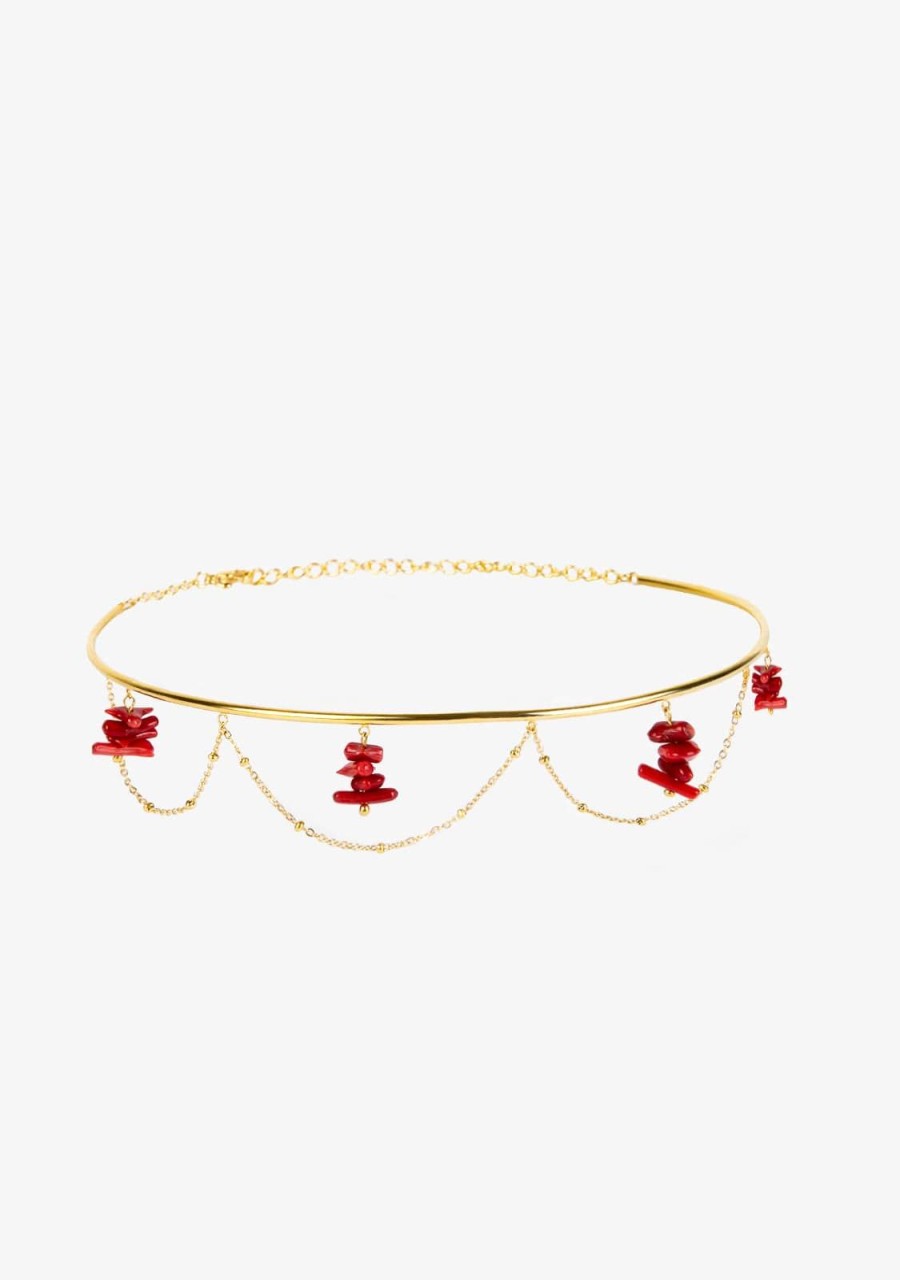 Damen KALK Halsketten | Choker Gold Abbey