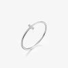 Damen KALK Ringe | Silber Stick Ring