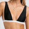 Damen KALK Swimwear | Kaia Top Black & White