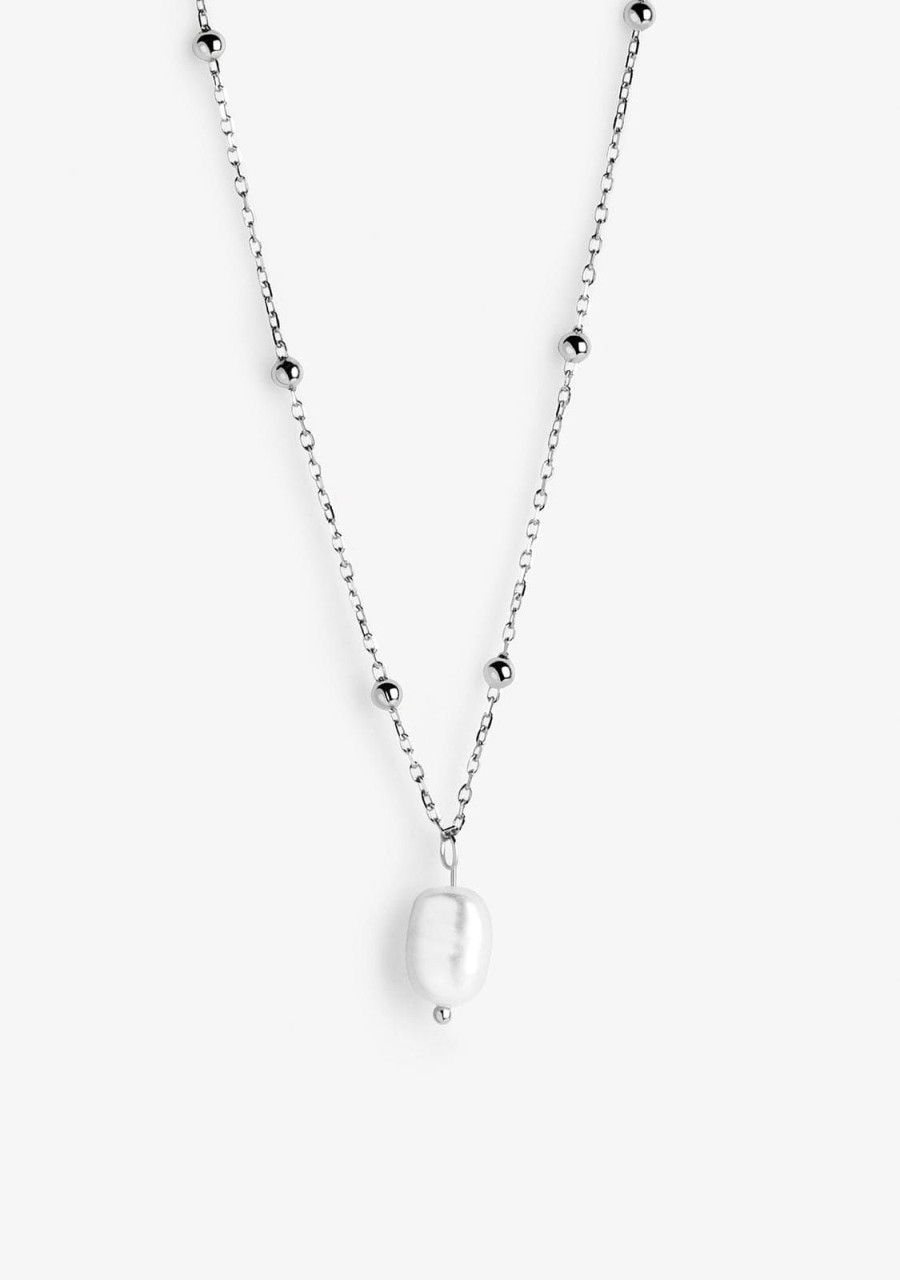 Damen KALK Halsketten | Necklace Perlie Silver