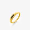 Damen KALK Ringe | Ring Novelty Gold