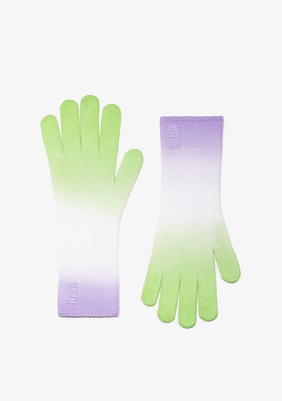 Damen KALK Mutzen, Schals Und Handschuhe | Gloves Decay Lavender Kalk