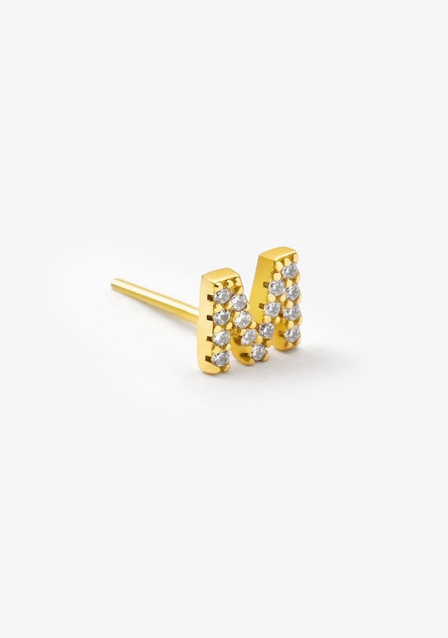 Damen KALK Ear Piercings | Piercing Initiale Gold