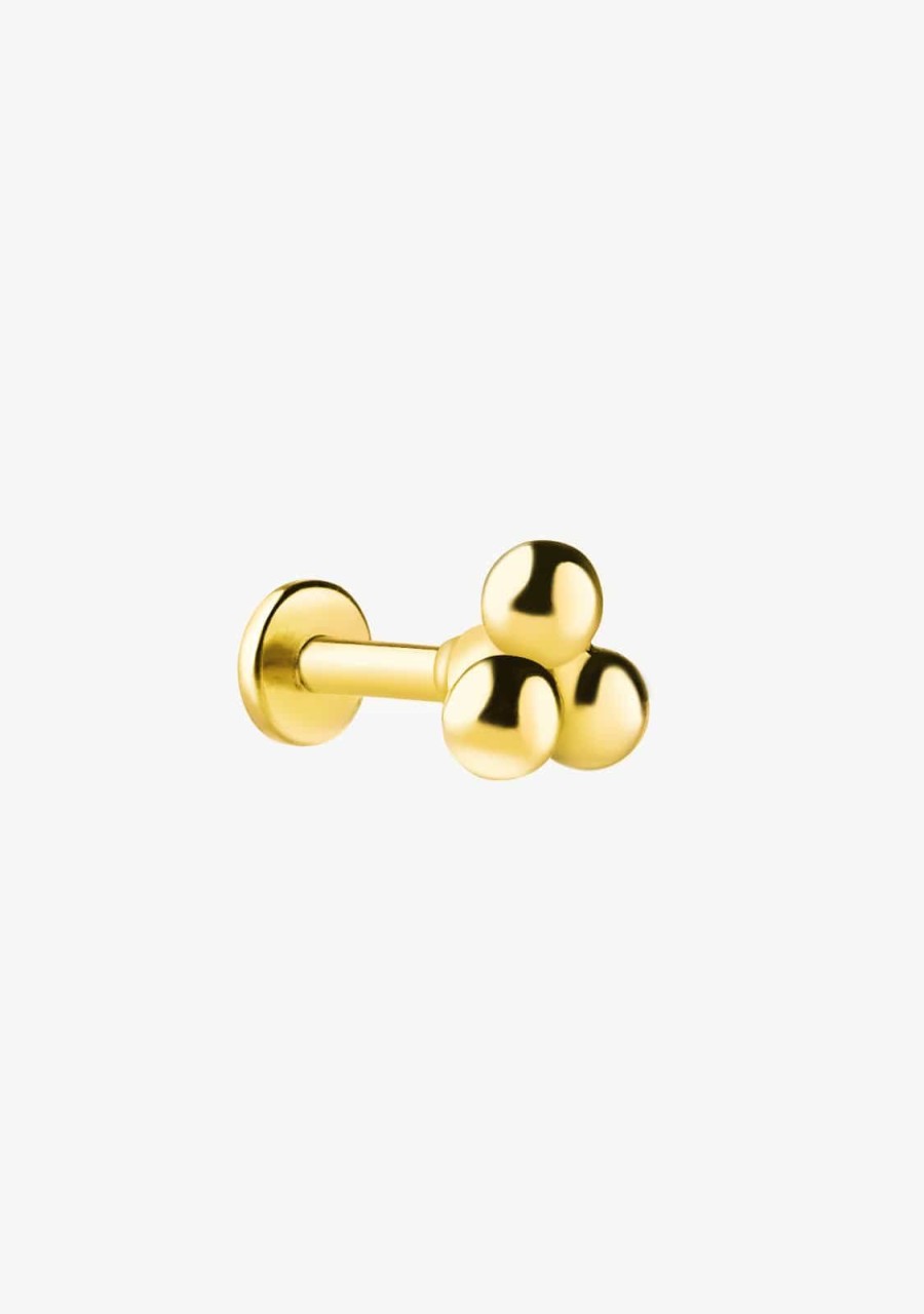 Damen KALK Ear Piercings | Ear Piercing Cluster Gold