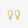 Damen KALK Ohrringe | Addict To Candy Hoop Earrings Gold