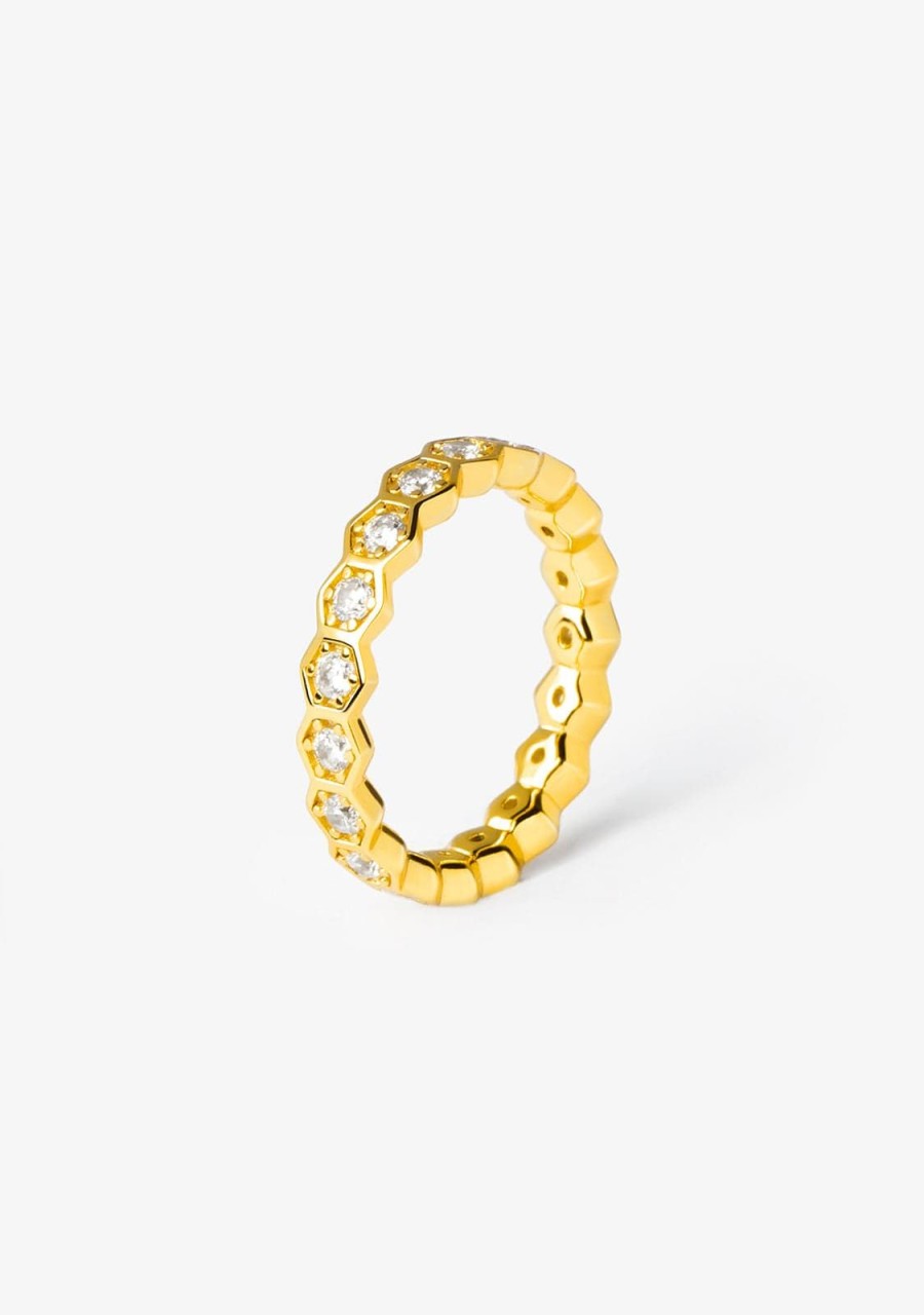 Damen KALK Ringe | Monique Ring Gold