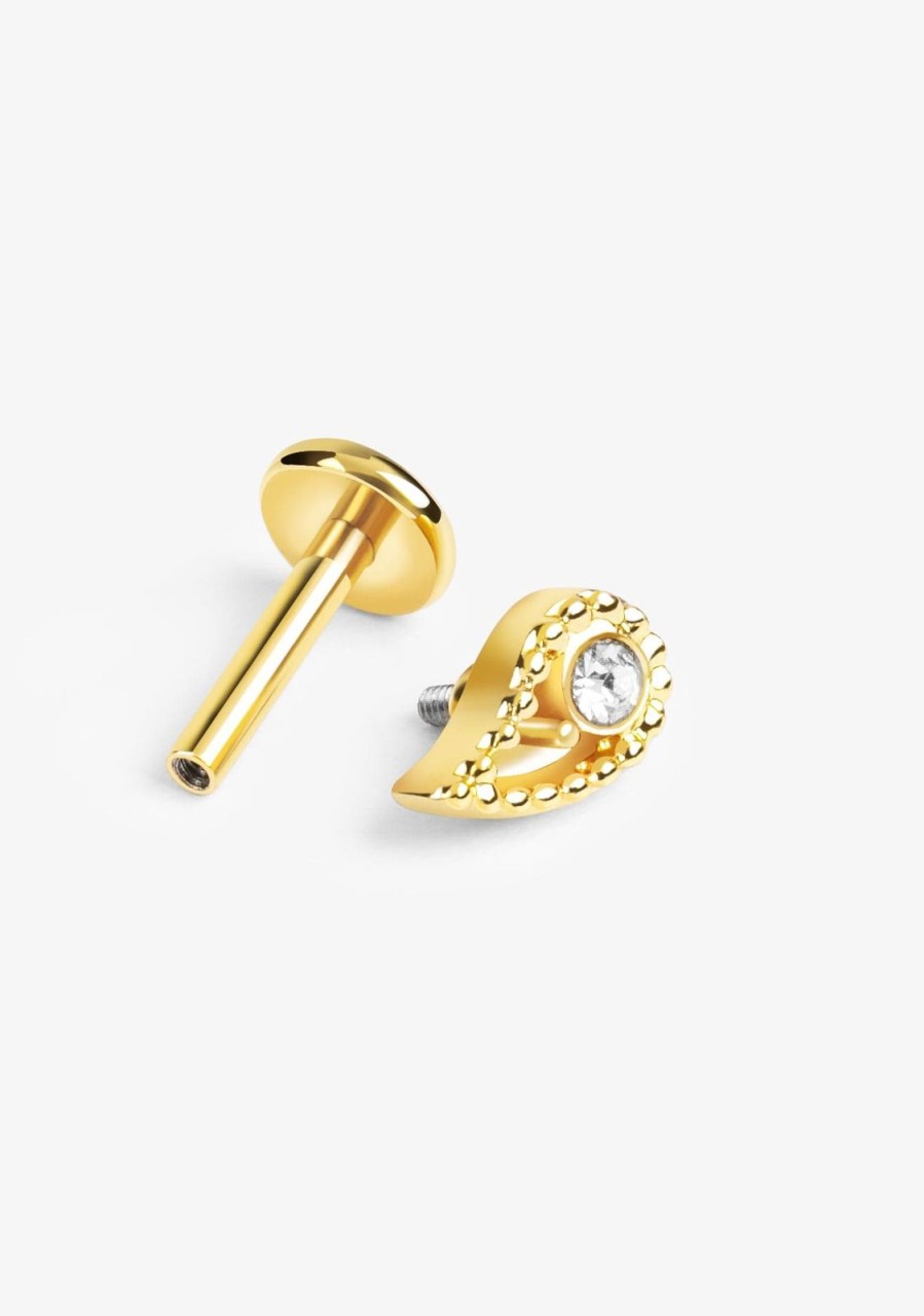 Damen KALK Ear Piercings | Ohrpiercing Trane Gold