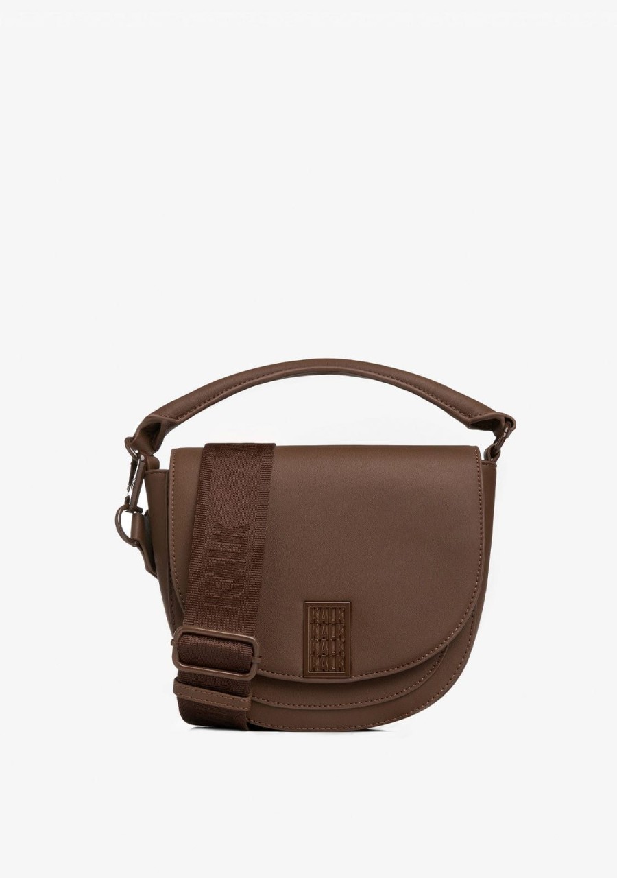 Damen KALK Crossbody-Taschen | Double Bag Camel Kalk