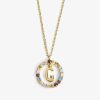 Damen KALK Halsketten | Necklace Iniziale Letter G Gold