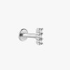 Damen KALK Ear Piercings | Ear Piercing Stick Silver