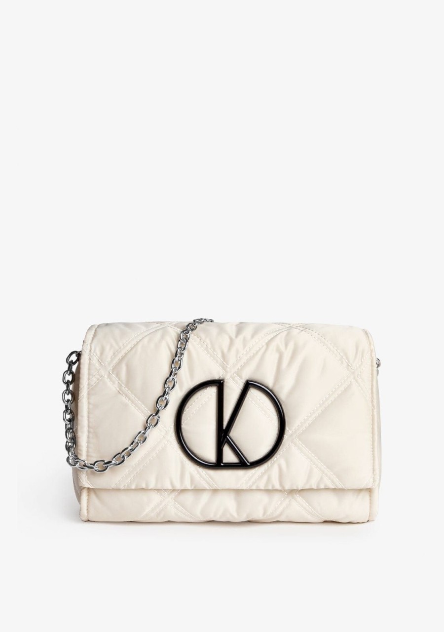 Damen KALK Crossbody-Taschen | Usual Bag Off-White Kalk