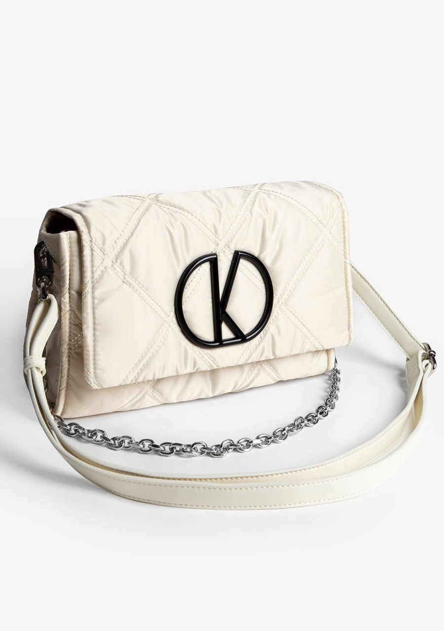 Damen KALK Crossbody-Taschen | Usual Bag Off-White Kalk