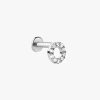 Damen KALK Ear Piercings | Ear Piercing Circle Silver