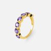 Damen KALK Ringe | Amethyst Pure Ring Gold