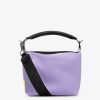 Damen KALK Crossbody-Taschen | Soft Bag Black-Purple Kalk