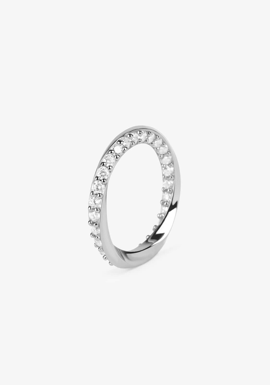 Damen KALK Ringe | Malika Ring Silber