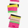 Damen KALK Mutzen, Schals Und Handschuhe | Scarf Flash Fuchsia Kalk