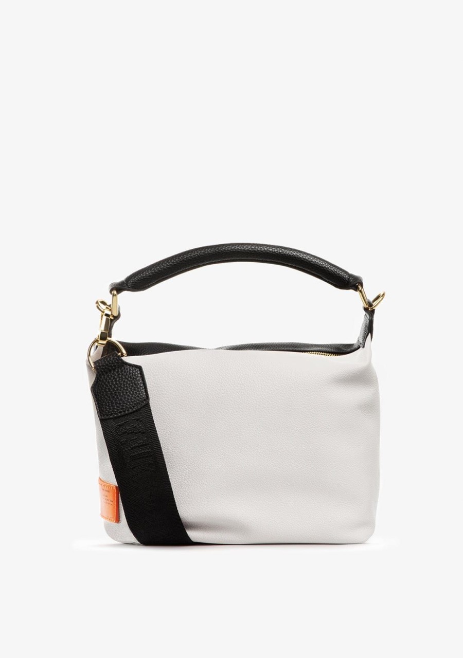 Damen KALK Crossbody-Taschen | Soft Bag Black-Off Kalk