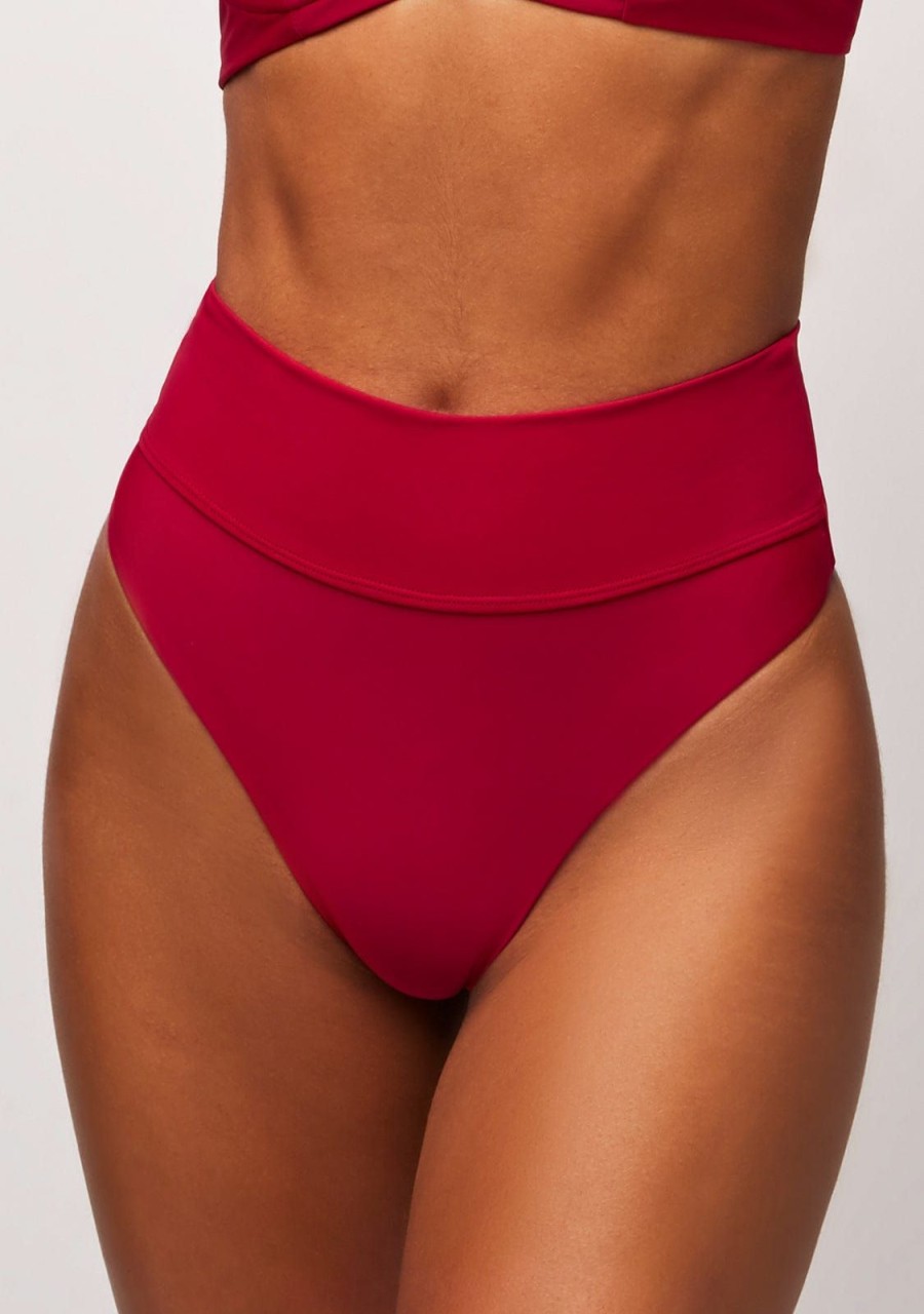 Damen KALK Swimwear | Manami Bottom Cardinal Red