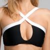 Damen KALK Swimwear | Fiona Top Black & White