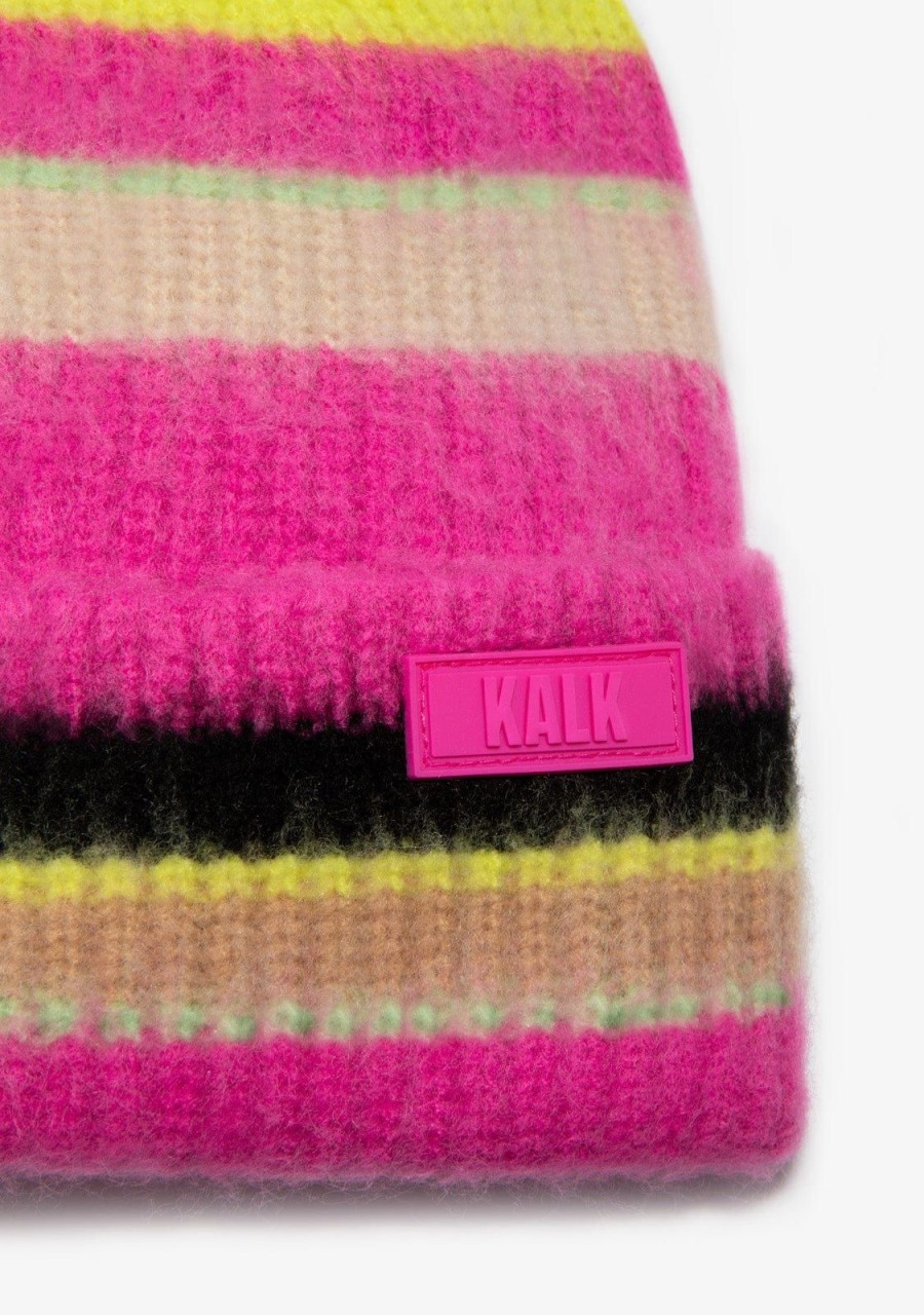 Damen KALK Mutzen, Schals Und Handschuhe | Beanie Flash Fuchsia Kalk